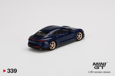 Porsche Taycan Turbo S Gentian Blue Metallic