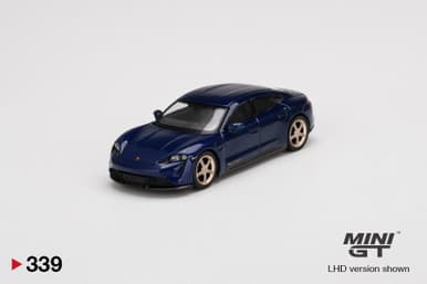 Porsche Taycan Turbo S Gentian Blue Metallic